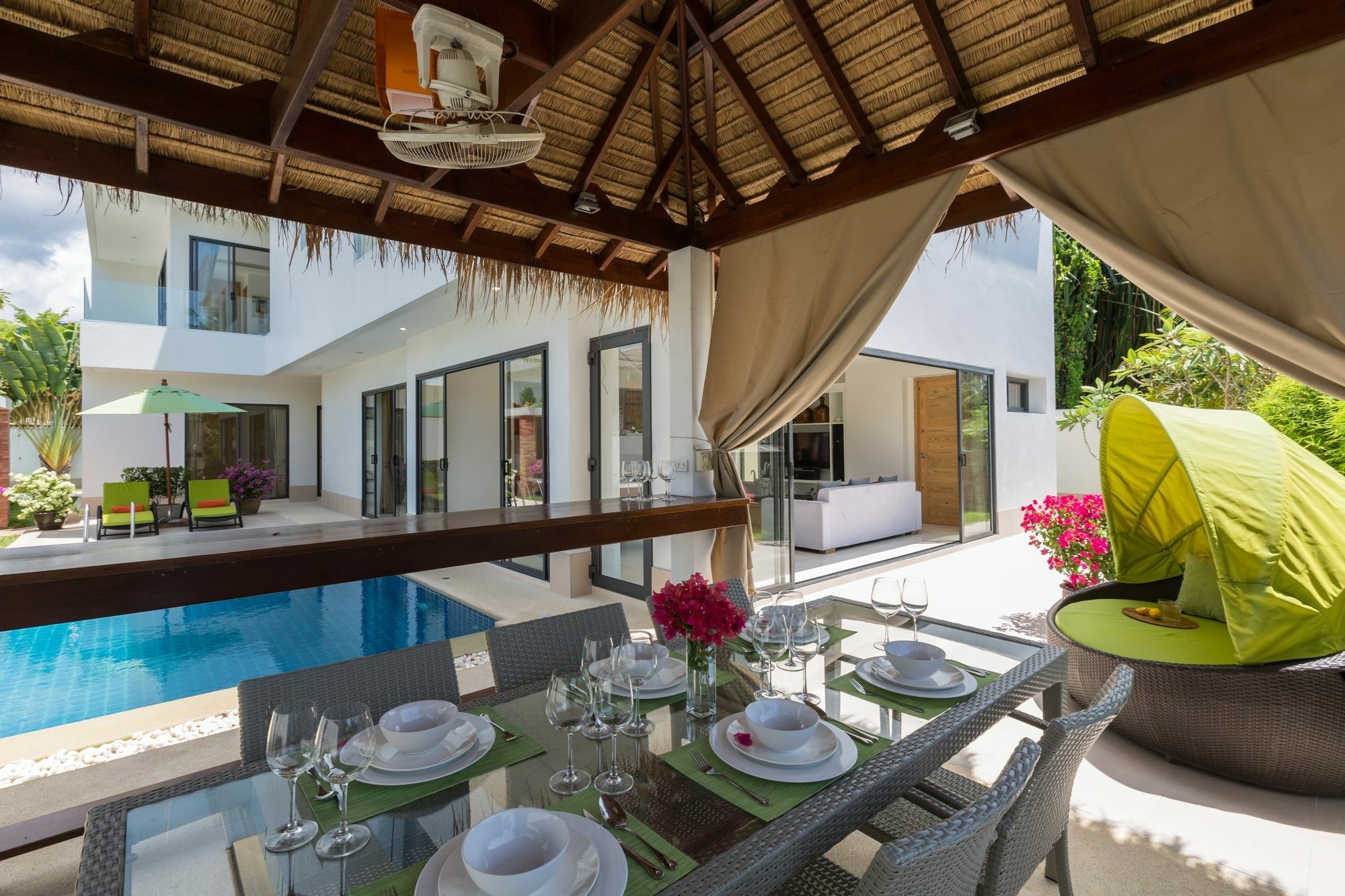 Ban Tai Estate Villas Menam-part Kültér fotó